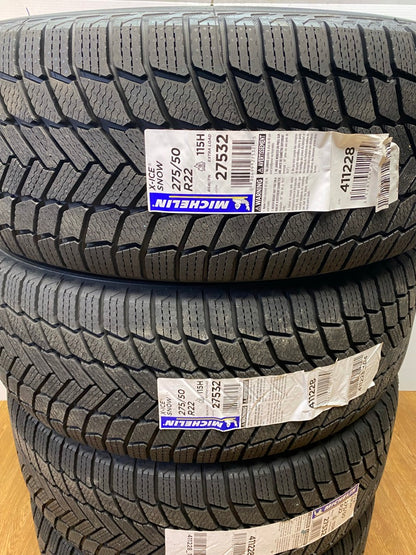 275/50/22 Michelin X-ICE SNOW Winter Tires - R&T Sales 