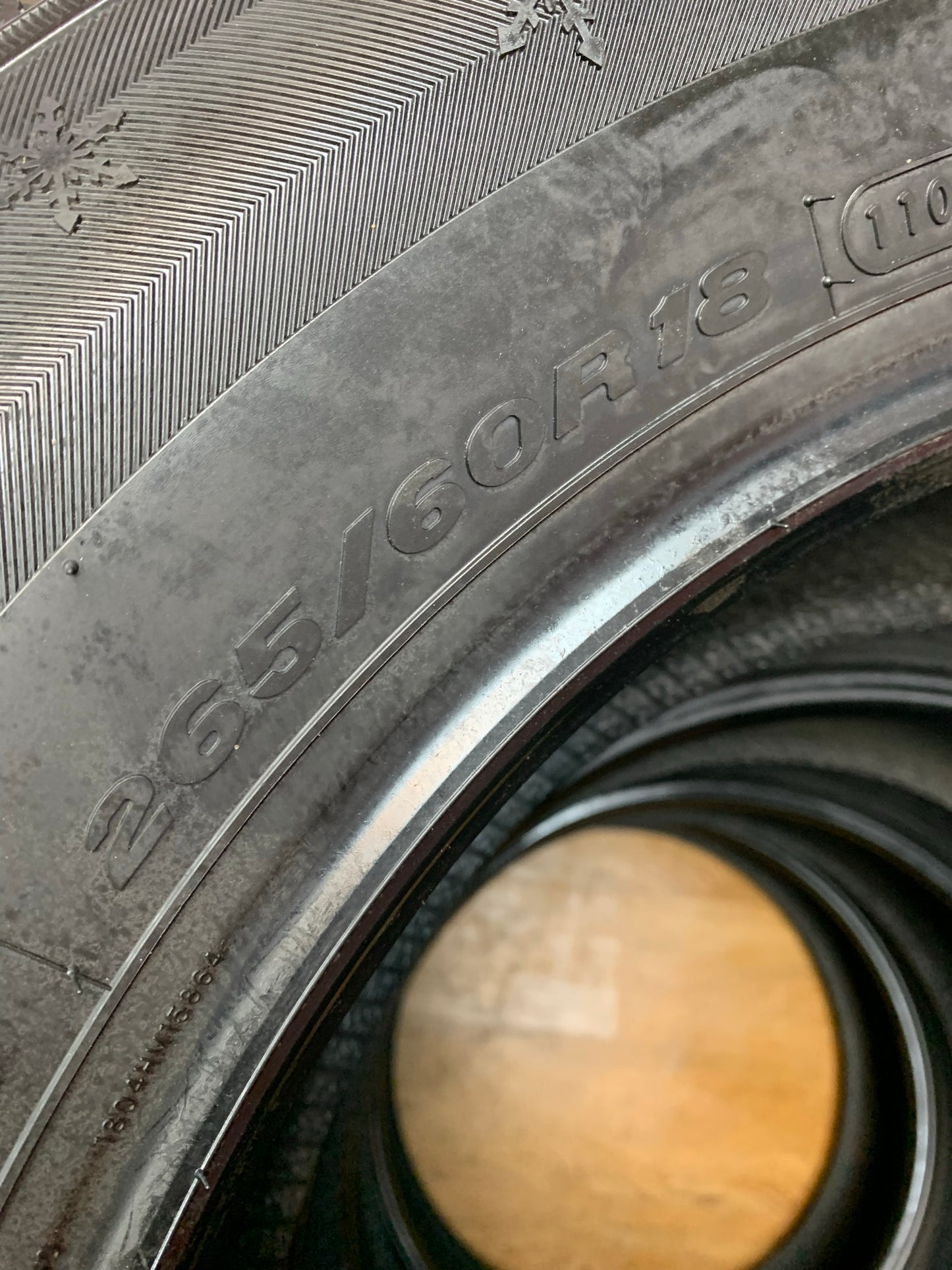 265/60/18 Cooper Starfire RS-W 7.0 Winter Tires