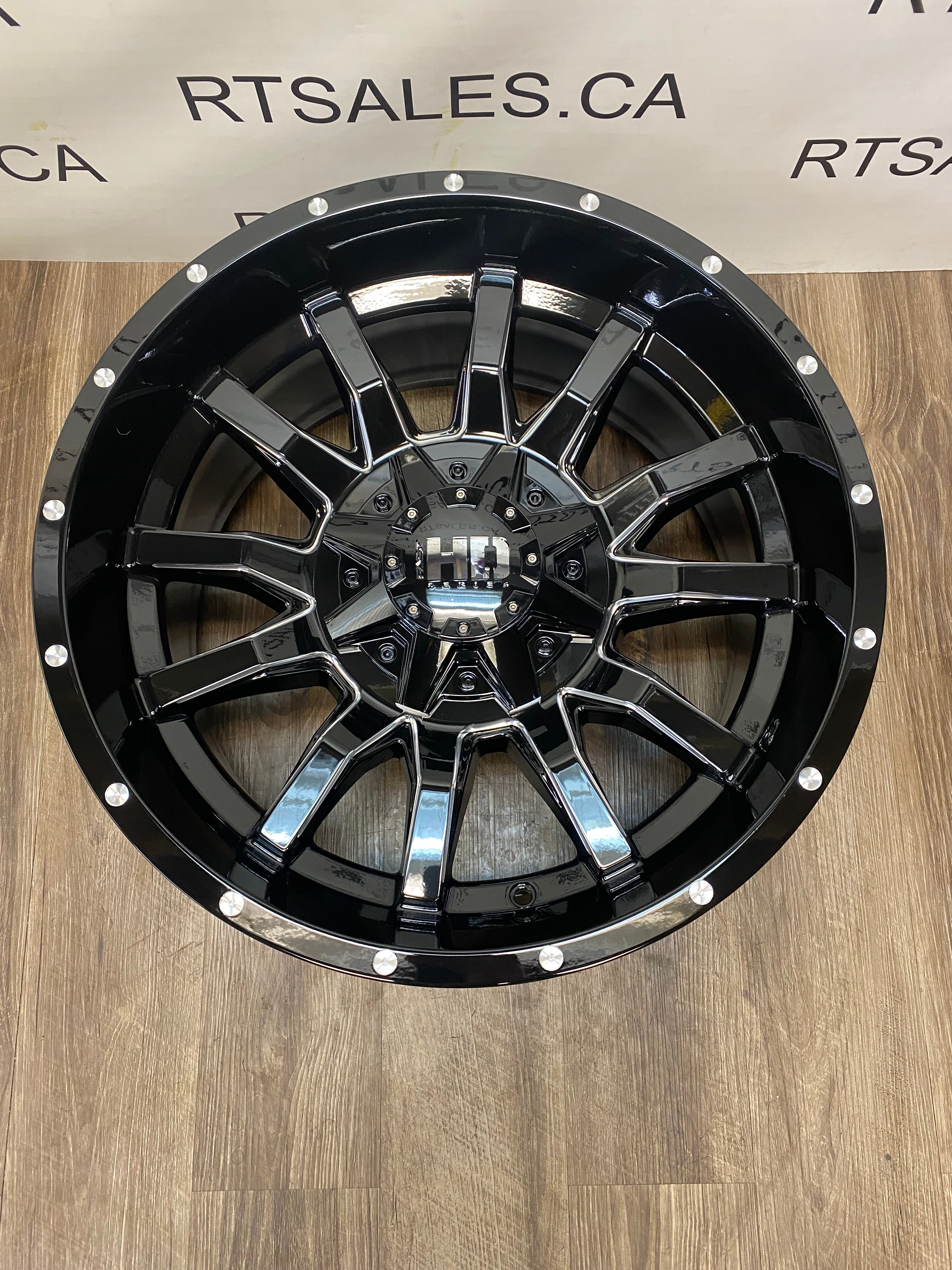 20x10 Fast HD Traxx Rims 8x170 -15mm | R&T Sales