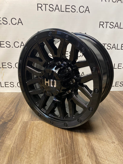 17x8 Fast HD Menace Rims 8x165 - R&T Sales 