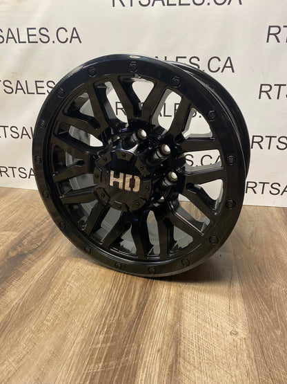 17x8 Fast HD Menace Rims 8x165 - R&T Sales 