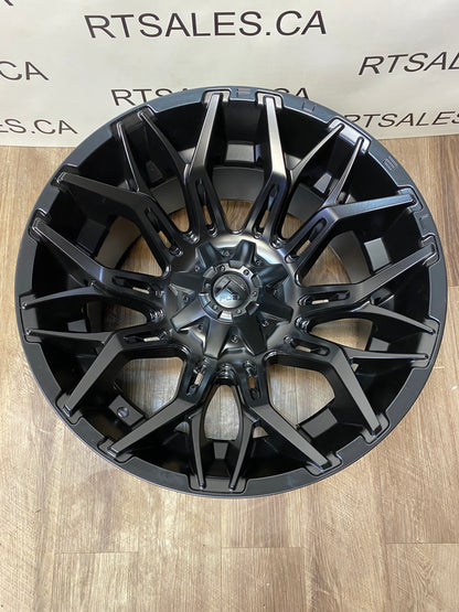 22x12 Fuel Twitch Rims 8x165