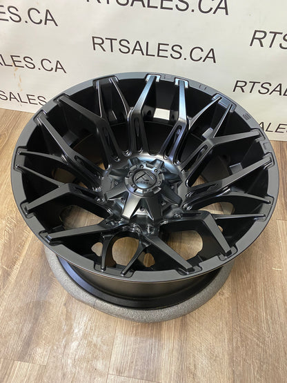 22x12 Fuel Twitch Rims 8x165