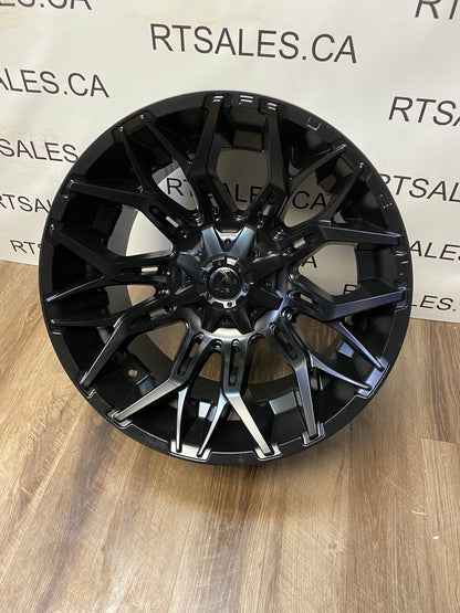 22x12 Fuel Twitch Rims 8x165