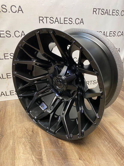 22x12 Fuel Twitch Rims 8x165